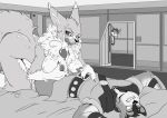  2021 anthro armor ass_up bandolier bed bedroom being_watched belt bodily_fluids bracers breast_squeeze breast_squish breasts butt canid canine canis claws clothed clothed/nude clothed_male_nude_female clothed_sex clothing cum cum_covered cum_on_breasts cum_on_face digimon digimon_(species) dinosaur_planet duo_focus ejaculation female fox fucked_silly fur furniture genital_fluids genitals greyscale group hair hand_on_breast hand_on_chest hand_on_own_breast head_back incredulous krystal licking licking_lips looking_at_another looking_at_partner looking_pleasured lying male male/female mammal messy monochrome nintendo nipples nude on_back on_bed open_mouth penis penis_between_breasts renamon sabre_(dinosaur_planet) sex shocked signature squish star_fox teeth titfuck tongue tongue_out tunic video_games voyeur wolf yawg 