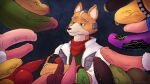  animal_genitalia animal_penis anthro canid canine canine_penis clothed clothing cowardlion fox fox_mccloud genitals humanoid_genitalia humanoid_penis male male/male mammal meme nintendo penis penis_everywhere solo star_fox video_games 