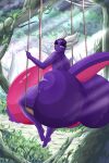  activision animal_humanoid anthro big_breasts big_butt breasts butt butt_shot cynder detailed_background dragon feet female forest hi_res huge_breasts huge_butt humanoid hyper hyper_breasts hyper_butt legend_of_spyro looking_at_viewer looking_back nude okioppai plant scalie scalie_humanoid smile solo spyro_the_dragon swing tree video_games 