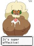  big_breasts bodily_fluids breasts cum cum_on_breasts cum_on_face drooling duo ejaculation female genital_fluids genitals hi_res human humanoid iggy_bomb male male/female mammal nintendo open_mouth open_smile orange_eyes orgasm penis pok&eacute;mon pok&eacute;mon_(species) saliva sex simple_background smile titfuck video_games whimsicott white_background 