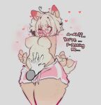  absurd_res anthro blush breasts canid canine canis clothed clothing digital_media_(artwork) domestic_dog eyewear female fur furbait_(artist) glasses hair hi_res mammal nipples organs simple_background slightly_chubby smile solo stomach 