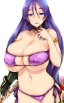  bikini erect_nipples fate/grand_order minamoto_no_raikou_(fate/grand_order) swimsuits sword tsukazawa 