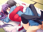  blush christmas clothed_sex long_hair sex thighhighs twintails 