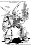  artist_name character_name concept_art english_commentary exo-force gatling_gun greyscale gun hikaru_(exo-force) holding holding_gun holding_weapon marker_(medium) mecha mecha-zone monochrome official_art open_hand piston science_fiction shadow solo standing stealth_hunter the_lego_group traditional_media watermark weapon web_address white_background 