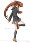  key little_busters! na-ga natsume_rin seifuku 