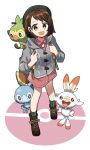  ambiguous_gender anthro chawoo1357 female feral grookey group human lagomorph larger_female larger_human mammal nintendo pok&eacute;mon pok&eacute;mon_(species) primate reptile scalie scorbunny size_difference smaller_ambiguous smaller_anthro smaller_feral sobble starter_trio video_games 