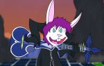  &lt;3 anthro cosplay demyx_(kingdom_hearts) kingdom lagomorph leporid male mammal nikdabun princessnik rabbit solo 
