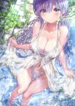 breasts ogata_tei swimsuits wet wet_clothes 