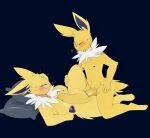  abdominal_bulge anthro areola big_breasts big_penis blush bodily_fluids breasts collar conditional_dnp digitigrade domination draco_(artist) duo eeveelution female foreskin fur genital_fluids genitals good_girl hand_on_hip hi_res huge_penis hyper hyper_genitalia hyper_penis internal internal_vaginal jolteon long_foreskin looking_pleasured lying male male/female male_domination navel nintendo nipples on_back penis pillow pok&eacute;mon pok&eacute;mon_(species) pussy pussy_juice smile submissive submissive_female sweat thick_thighs uncut video_games yellow_body yellow_fur 