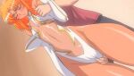  animated blonde_hair clenched_teeth crotch_rub fingering fingering_through_clothes futaba_lili_ramses highres leotard looping_animation masturbation see-through see-through_leotard teeth tentacle_and_witches thighs through_clothes 