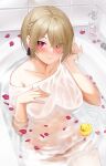  bathing benghuai_xueyuan fukuro_ko_(greentea) honkai_impact rita_rossweisse see_through wet wet_clothes 