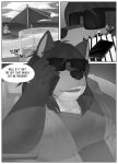  anthro canid canine canis comic domestic_dog hi_res ken(sush1d0g3) male male/male mammal solo sush1d0g3 