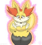  anthro braixen female hi_res imafetish nintendo pok&eacute;mon pok&eacute;mon_(species) solo video_games 