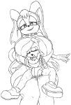  anthro bad_parenting bodily_fluids cream_the_rabbit daughter demon domination ejaculation female female/female female_domination fingering hb_lint hi_res incest_(lore) mother mother_and_child mother_and_daughter parent parent_and_child sonic_the_hedgehog_(series) succubus sweat tail_maw vaginal vaginal_fingering vanilla_the_rabbit 