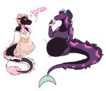  animated anthro asian_mythology belly big_belly cupofcoco dragon duo east_asian_mythology eastern_dragon female female/female machine mythology oral_vore protogen vore 