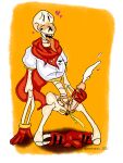  &lt;3 3:4 absurd_res ahegao animated_skeleton bodily_fluids bone boots clothed clothing cum cumshot drooling ectopenis ectoplasm ejaculation footwear genital_fluids genitals gloves handwear hi_res humanoid intersex looking_pleasured male maleherm masturbation papyrus_(undertale) partially_clothed peeing penis pussy queentexx saliva scarf skeleton solo tongue tongue_out undead undertale urine uterus video_games visible_uterus watersports 