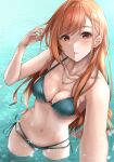  arisugawa_natsuha bikini swimsuits the_idolm@ster the_idolm@ster_shiny_colors wet yuzuyu_(hyui) 