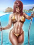  bikini erza_scarlet fairy_tail mad_traffi swimsuits 