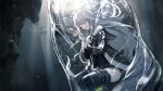 arknights game_cg gray_hair long_hair polychromatic specter_(arknights) tagme_(artist) thighhighs 
