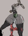  anal female humanoid machine_bondage not_furry proxy_(pizzacat) robotjoe solo 