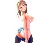  ass breast_hold kunikida_hanamaru love_live!_sunshine!! minted nipples pantsu pantyhose shimapan topless undressing 