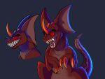  2021 absurd_res claws digital_media_(artwork) hi_res horn open_mouth plaguedogs123 red_eyes smile teeth tongue 