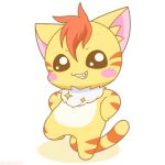  anthro blush domestic_cat felid feline felis healin&#039;_good_precure hi_res male mammal nyatoran_(healin&#039;_good_precure) nyatoran_(precure) pretty_cure proud simple_background solo star todozarashi 