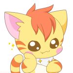  anthro domestic_cat felid feline felis healin&#039;_good_precure hi_res male mammal nyatoran_(healin&#039;_good_precure) nyatoran_(precure) pretty_cure simple_background solo star teeth teeth_showing todozarashi 