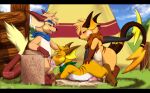  anal anal_penetration bodily_fluids cum cum_in_ass cum_in_mouth cum_inside ejaculation genital_fluids group group_sex hi_res male male/male nintendo oral penetration pok&eacute;mon pok&eacute;mon_(species) raichu sex sparky_the_chu_(character) symbolical_raichu symbolicproto threesome video_games zarro 