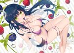  bekotarou bikini food fruit long_hair original swimsuit 