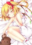  flandre_scarlet miy@ pajama touhou wardrobe_malfunction 