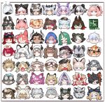  6+boys 6+girls :&gt; :&lt; :o :| aak_(arknights) adnachiel_(arknights) ahoge ambriel_(arknights) angelina_(arknights) angry animal_ear_fluff animal_ears annoyed arene_(arknights) arknights artist_logo asbestos_(arknights) aviator_cap bangs beads bear_ears beehunter_(arknights) beeswax_(arknights) black_border black_bow black_hair black_headwear black_horns black_mask blonde_hair blue_bow blue_eyes blue_hair blue_poison_(arknights) blush border bored bow braid brown_eyes brown_hair brown_headwear bunny_ears bunny_hair_ornament c: cat_boy catapult_(arknights) closed_eyes closed_mouth commentary_request courier_(arknights) cow_horns curly_hair dark_skin dark_skinned_female dark_skinned_male deer_ears depressed dog_boy dog_ears drill_hair ear_piercing ears_through_headwear ethan_(arknights) expressionless exusiai_(arknights) eyebrow_piercing eyebrows_visible_through_hair eyepatch eyjafjalla_(arknights) face facial_hair fang fangs feater_(arknights) feather_hair fire_helmet flight_goggles flower flying_sweatdrops folinic_(arknights) fox_ears freckles frostleaf_(arknights) furrowed_eyebrows furry glaring glasses goat_ears goat_horns goatee goggles goggles_on_head gravel_(arknights) green_eyes green_hair grey_eyes grey_hair greythroat_(arknights) greyy_(arknights) gummy_(arknights) hair_beads hair_bow hair_flower hair_ornament hair_over_one_eye hairclip half-closed_eyes halo happy hat headphones headset highres hood hood_up horns horns_through_headwear hoshiguma_(arknights) hung_(arknights) ifrit_(arknights) iris_(arknights) istina_(arknights) jaye_(arknights) jewelry jitome leopard_ears licking_lips light_blue_eyes light_blue_hair lion_ears long_hair looking_at_viewer lower_teeth manticore_(arknights) mask matterhorn_(arknights) messy_hair military_hat mohawk monocle mountain_(arknights) multicolored multicolored_eyes multicolored_hair multiple_boys multiple_girls myrrh_(arknights) nervous ninja_mask no_mouth one_eye_covered oni_horns open_mouth orange_bow orange_eyes oripathy_lesion_(arknights) owl_ears panda_ears piercing pink_eyes pink_hair pink_ribbon pipidan pointy_ears ponytail popukar_(arknights) pramanix_(arknights) ptilopsis_(arknights) purestream_(arknights) purple_eyes purple_hair raccoon_ears raised_eyebrow red_bow red_eyes red_hair ribbon ringlets robin_(arknights) round_eyewear scar scar_on_cheek scar_on_face serious shamare_(arknights) shaw_(arknights) shirayuki_(arknights) short_hair short_twintails shouting side_braid sidelocks siege_(arknights) simple_background single_earring single_horn skin_fang skin_fangs smile smug spiked_hair spot_(arknights) star_(symbol) star_hair_ornament stoat_ears straight_hair streaked_hair striped_headband surprised sussurro_(arknights) swept_bangs swire_(arknights) tan teeth tiger_ears tongue tongue_out twintails two-tone_fur two-tone_hair upper_teeth utage_(arknights) vigna_(arknights) visor_cap vulcan_(arknights) waai_fu_(arknights) white_background white_hair white_headwear x_hair_ornament yellow_bow yellow_eyes zima_(arknights) 