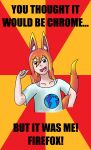  absurd_res ambiguous_gender animal_humanoid canid canid_humanoid canine canine_humanoid cerulean_rush english_text firefox fox_humanoid hi_res humanoid jojo&#039;s_bizarre_adventure mammal mammal_humanoid meme text 