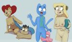  anais_watterson anthro bovid breasts canid canine canis caprine cartoon_network casual_nudity chi_chi&#039;s_mom disney domestic_dog drockdraw felid feline female flat_chested goat goof_troop group hi_res lagomorph leporid male mammal mother mother_and_child nicole_watterson nipples nude parent parent_and_child peg_pete pj_(goof_troop) pubes rabbit shaved_pussy the_amazing_world_of_gumball 