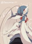  ambiguous_gender antennae_(anatomy) anthro blush duo gardevoir hi_res nintendo pheromosa pheromosa1111 pok&eacute;mon pok&eacute;mon_(species) purple_eyes red_eyes shiny_gardevoir shiny_pok&eacute;mon simple_background ultra_beast video_games 