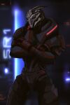  alien armor crossed_arms green_eyes hi_res male mass_effect meken nihlus_kryik relay314 solo standing turian video_games 