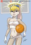  absurd_res anthro female hi_res lola_bunny looney_tunes solo space_jam warner_brothers zoobastik 