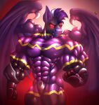  abs anthro bat_pony biceps clothing equid equine friendship_is_magic hasbro hi_res horse male mammal muscular muscular_anthro muscular_male muscular_thighs my_little_pony pony rizzyofen shadowbolts_(mlp) solo suit tight_clothing wings 