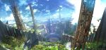  building city final_fantasy final_fantasy_xiv scenic square_enix water waterfall watermark 