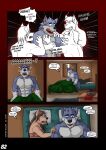  ? abs angry anthro arm_grab bed bedroom blue_eyes bra brown_hair canid canine canis casual_nudity clothing cobby_(vju79) comic confusion daylight dialogue dream empty_eyes english_text female fur furniture gervic_(vju79) ghost grey_body grey_fur group hair half-closed_eyes hi_res javecc_(vju79) long_hair lying male mammal muscular muscular_anthro muscular_male narrowed_eyes nightmare nightstand on_bed on_side open_mouth pecs pillow purple_eyes rosyenia_(vju79) scared screaming spirit surrounded tan_body tan_fur text thought_bubble tired under_covers underwear vju79 waking_up wide_eyed window wolf 
