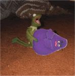  crossover grimace kermit_the_frog mascots mcdonald&#039;s muppets sesame_street 