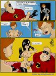  disney helen_parr pixar robert_parr the_incredibles violet_parr 