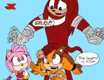  &lt;3 &lt;3_eyes absurd_res amy_rose anthro echidna erection female four_headed_penis genitals group hi_res jk knuckles_the_echidna male male/female mammal monotreme penis penis_on_head sonic_boom sonic_the_hedgehog_(series) sticks_the_jungle_badger 