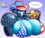  ... alien anthro armor big_breasts bikini breasts britain british_flag burger bust_(disambiguation) bust_portrait can&#039;t_enjoy clothed clothing crocodile crocodilian crocodylid crumbs dark_samus diddy_kong donkey_kong_(series) doodlewill female food group haplorhine hat headgear headgear_only headwear helmet helmet_only holding_food holding_object huge_breasts humanoid king_k._rool male mammal metroid metroid_(species) monkey nintendo overflow pattern_bikini pattern_clothing pattern_hat pattern_headgear pattern_headwear pattern_swimwear pattern_topwear pattern_underwear portrait primate reptile scalie sling_bikini solo solo_focus star_pattern stars_and_stripes stripes swimwear topwear underwear united_states_of_america video_games 