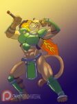  absurd_res armor fantasy game_(disambiguation) heartlessfang hero hi_res invalid_tag muscular pacman20 villainous 