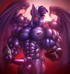  abs animal_genitalia animal_penis anthro balls bat_pony biceps big_balls big_muscles big_penis blood bodily_fluids equid equine equine_penis friendship_is_magic genitals glowing glowing_eyes hasbro hi_res horse huge_balls huge_muscles huge_penis hyper hyper_muscles male mammal mechanical_penis muscular muscular_anthro muscular_male muscular_thighs my_little_pony nipples penis pony red_eyes rizzyofen shadowbolts_(mlp) solo 