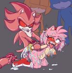  ambiguous_penetration amy_rose anthro anthro_on_anthro anthro_penetrated anthro_penetrating anthro_penetrating_anthro blue_body blush bodily_fluids breasts corruption cum cum_covered cum_in_hair cum_on_breasts cum_on_face cum_on_ground cum_on_leg cum_on_stomach duo fangs female female_penetrated fur genital_fluids green_eyes hair half-closed_eyes hi_res male male/female male_penetrating male_penetrating_female messy narrowed_eyes open_mouth orange_body penetration pink_body pink_fur pink_hair red_body red_sclera shadow_the_hedgehog sharp_teeth sonic_the_hedgehog_(series) teeth tongue tongue_out transformation yukipuppo zombot 