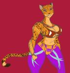  absurd_res anthro big_breasts breasts cleo_(panthra78) felid female hi_res leopard mammal pantherine panthra78 solo 