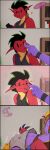  ! &lt;3 2021 4koma activision american_dragon:_jake_long anthro anthro_focus anthro_on_anthro black_clothing black_eyes black_hair black_shirt black_tank_top black_topwear book bookshelf boop bottomwear brown_bottomwear brown_clothing brown_pants cellphone claws clothing comic dialogue disney dragon duo english_text finger_claws furniture green_hair grey_clothing grey_shirt grey_tank_top grey_topwear hair hi_res holding_cellphone holding_object holding_phone holding_smartphone inside jake_long male male/male male_focus motion_lines pants phone purple_body purple_claws purple_scales raccoon_douglas_(artist) red_body red_scales romantic_couple scales scalie shirt smartphone solo_focus speech_bubble spyro spyro_the_dragon tackle tank_top text topwear video_games western_dragon wristband yellow_body yellow_scales 