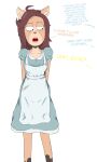  absurd_res adult_swim anthro apron arthricia cartoon_network clothing domestic_cat dress felid feline felis female hi_res katlek mammal rick_and_morty solo 